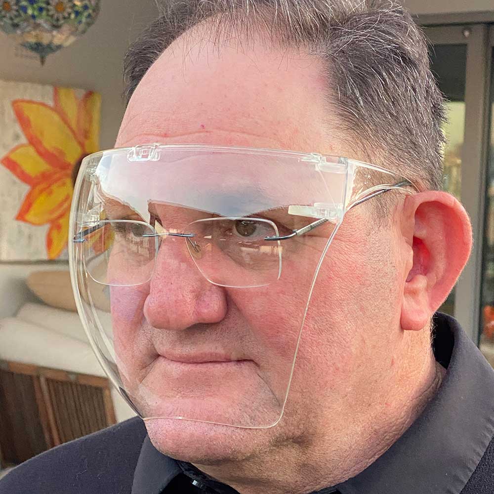 Face Shield Glasses Positive Health