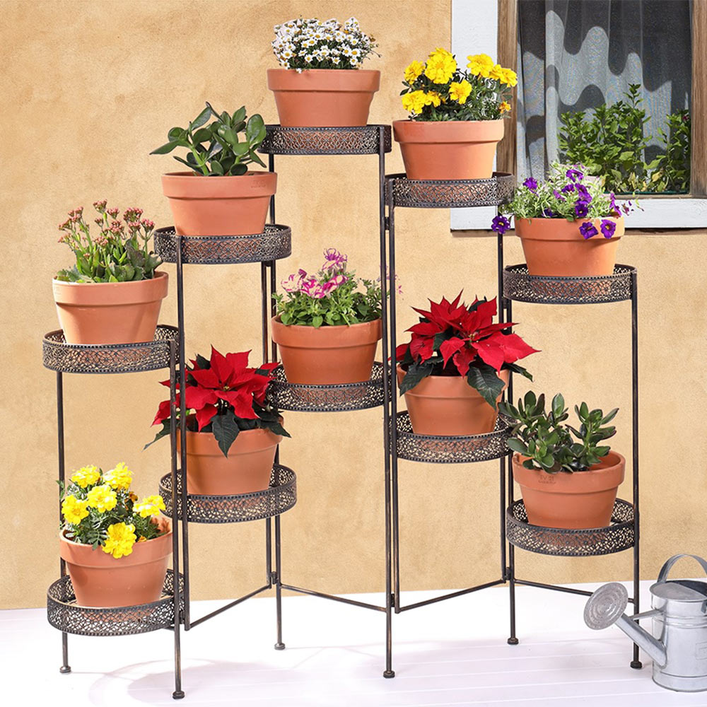 Folding Flower Stand Easylife