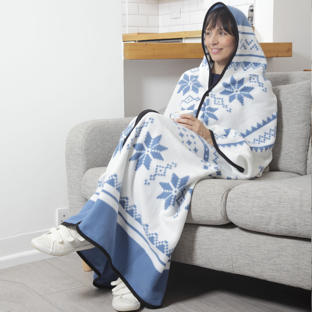 ZipUp Polar Fleece Cosy Robe MaisonMaison