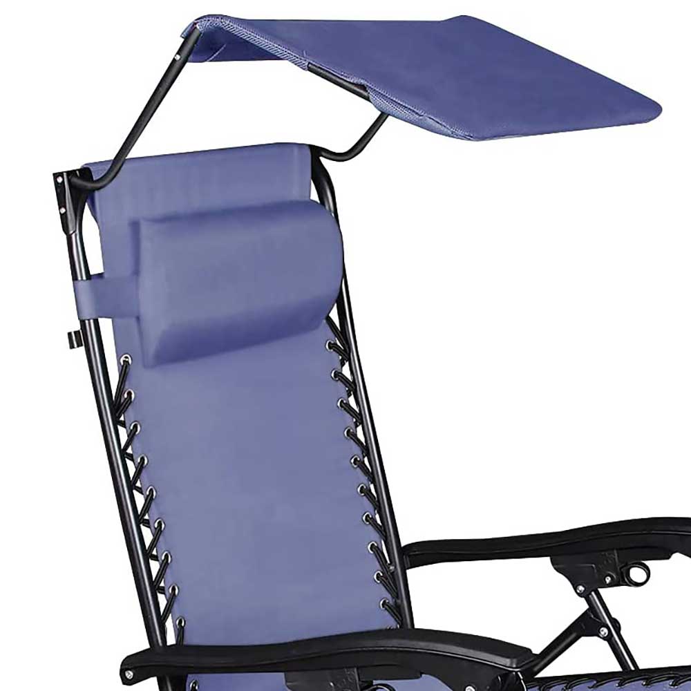 Zero Gravity Garden Recliner (with Sunshade + Drink Holder) Easylife