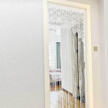Lace Door Curtain