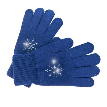 Sparkling Snowflake Gloves (Pair)