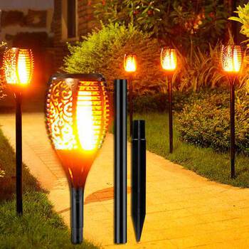 Solar Flickering Torch (Pack of 6)