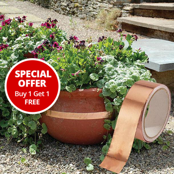 Slug Repelling Copper Tape (4.5m roll) +1 FREE