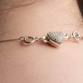 Magnetic Rhinestone Jewellery Claps (Set of 4)