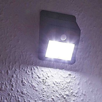 8-LED Wireless Solar Motion Sensor Light +1 FREE