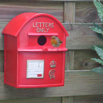 Postbox Bird House