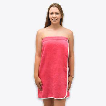 100% Cotton Shower Towel Wrap
