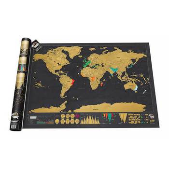 Scratch-off World Map