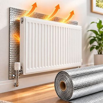 HeatSave� Foil Insulation Roll - 10m x 60cm