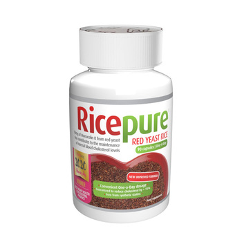 Ricepure Organic Red Yeast Rice (90 Capsules)