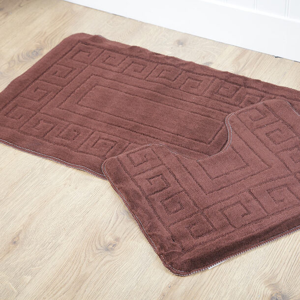 2 Piece Bathroom Mat Set Easylife